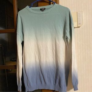 Euc Mittoshop ombre blue sweater